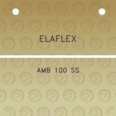 elaflex-amb-100-ss