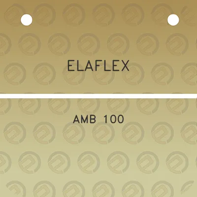 elaflex-amb-100