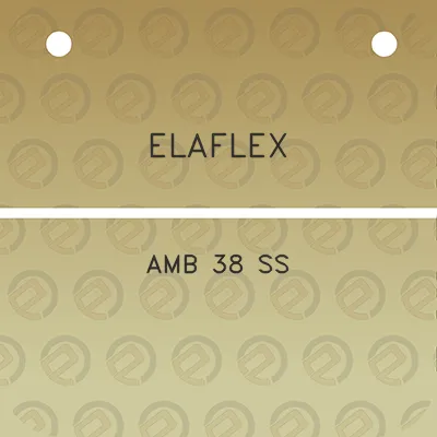 elaflex-amb-38-ss