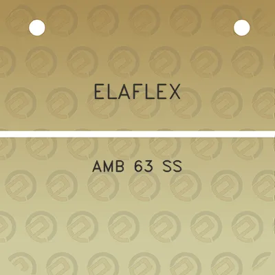 elaflex-amb-63-ss