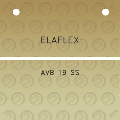 elaflex-avb-19-ss