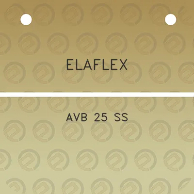 elaflex-avb-25-ss