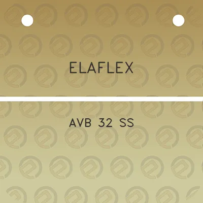 elaflex-avb-32-ss