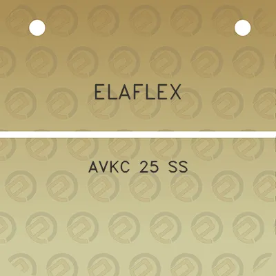 elaflex-avkc-25-ss