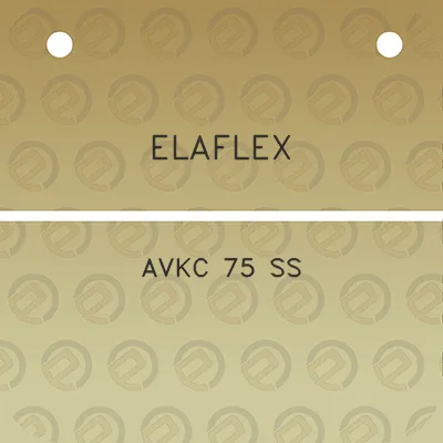 elaflex-avkc-75-ss