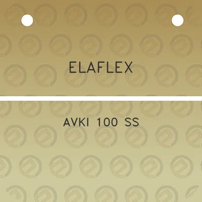 elaflex-avki-100-ss