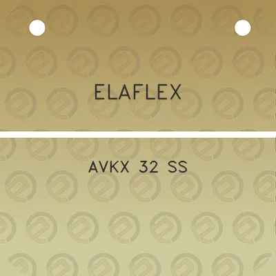 elaflex-avkx-32-ss