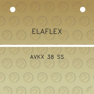 elaflex-avkx-38-ss