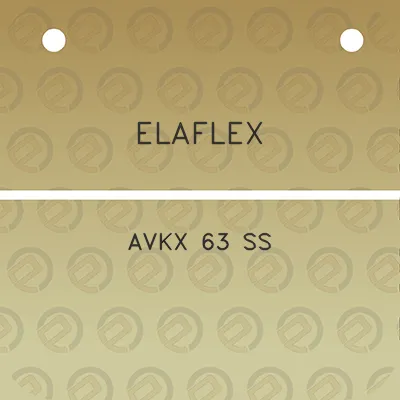 elaflex-avkx-63-ss