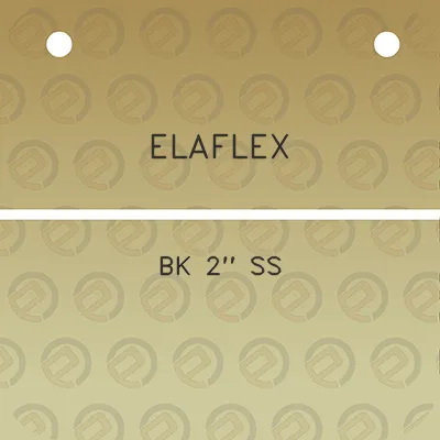 elaflex-bk-2-ss