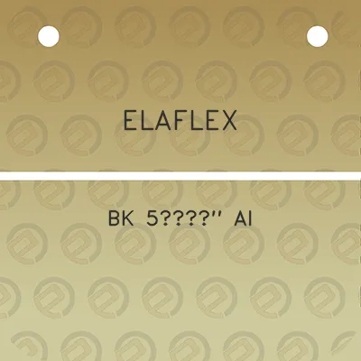 elaflex-bk-5a12-al