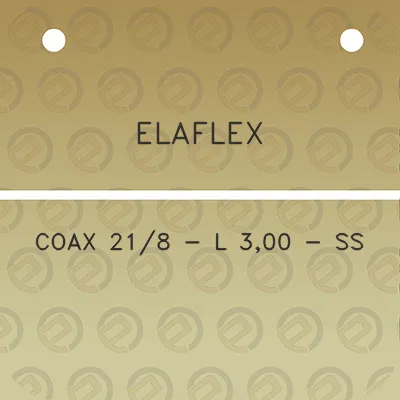 elaflex-coax-218-l-300-ss