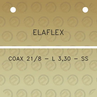 elaflex-coax-218-l-330-ss