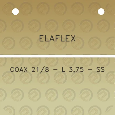 elaflex-coax-218-l-375-ss