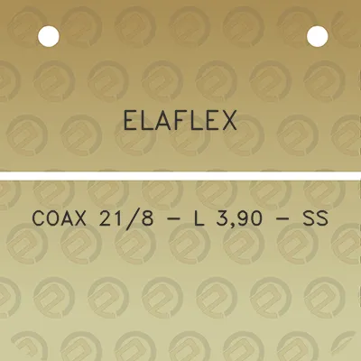 elaflex-coax-218-l-390-ss