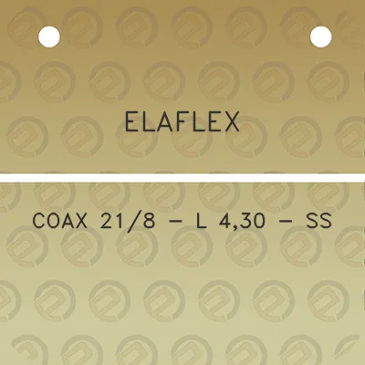 elaflex-coax-218-l-430-ss