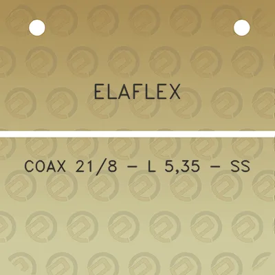 elaflex-coax-218-l-535-ss