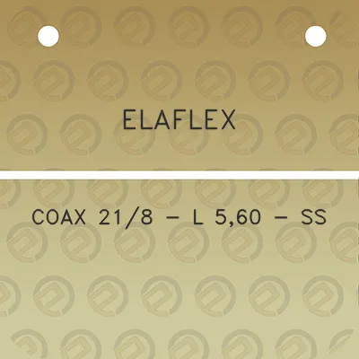 elaflex-coax-218-l-560-ss