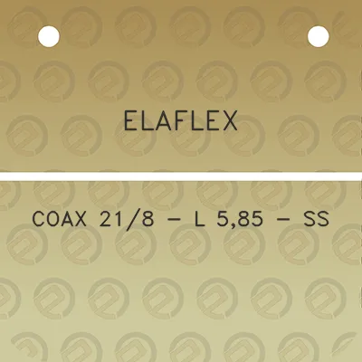 elaflex-coax-218-l-585-ss