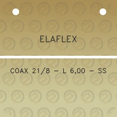 elaflex-coax-218-l-600-ss