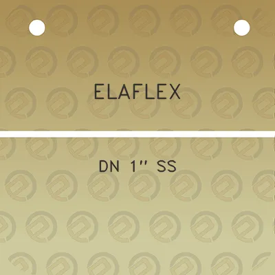 elaflex-dn-1-ss