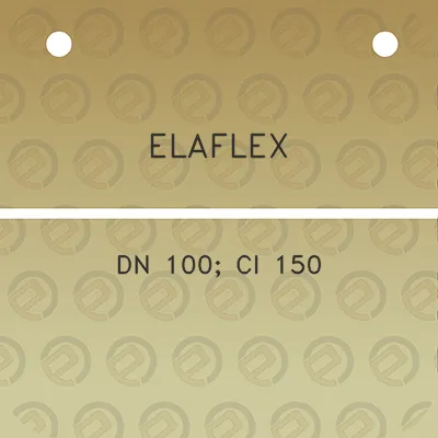 elaflex-dn-100-cl-150