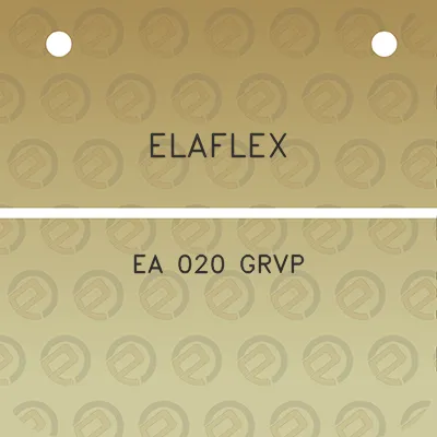 elaflex-ea-020-grvp