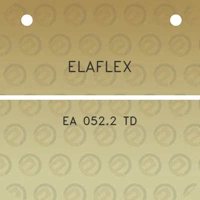 elaflex-ea-0522-td