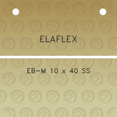 elaflex-eb-m-10-x-40-ss