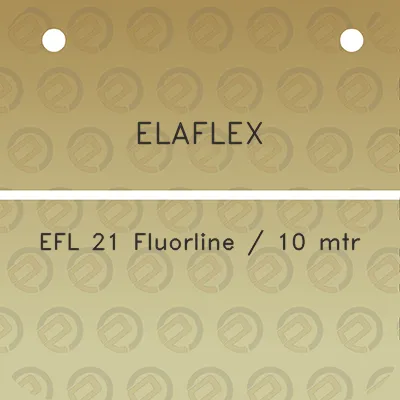 elaflex-efl-21-fluorline-10-mtr