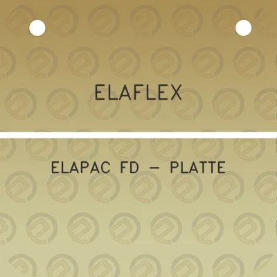 elaflex-elapac-fd-platte