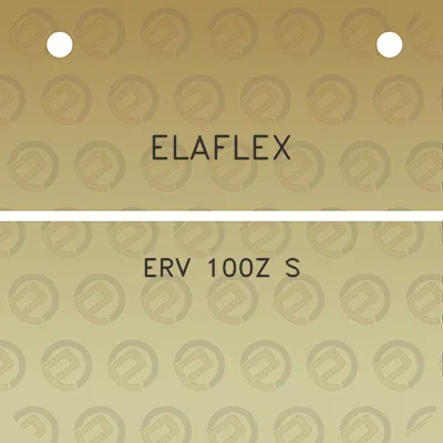 elaflex-erv-100z-s