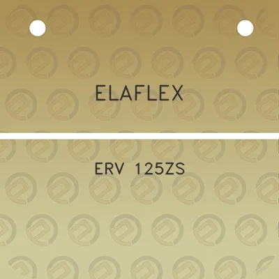 elaflex-erv-125zs