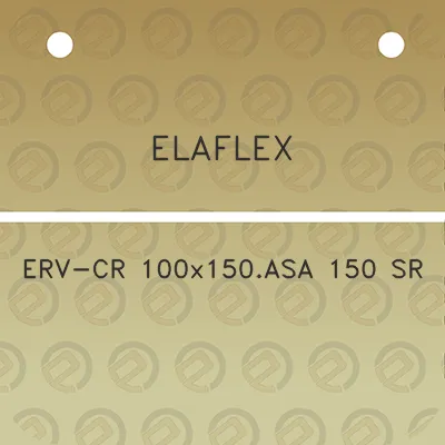 elaflex-erv-cr-100x150asa-150-sr