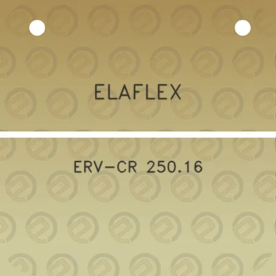 elaflex-erv-cr-25016