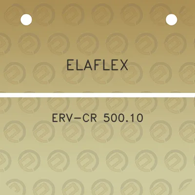 elaflex-erv-cr-50010