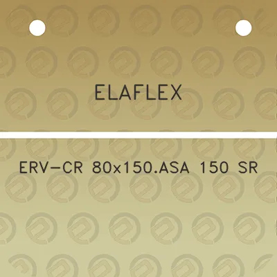 elaflex-erv-cr-80x150asa-150-sr