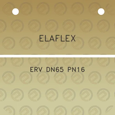 elaflex-erv-dn65-pn16