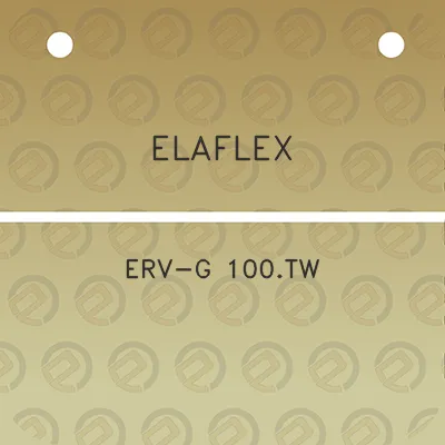 elaflex-erv-g-100tw