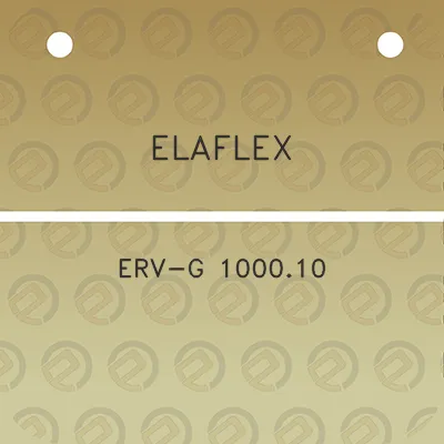 elaflex-erv-g-100010