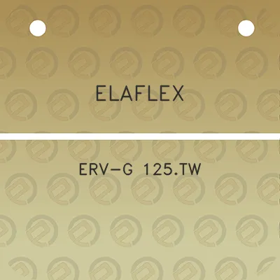 elaflex-erv-g-125tw