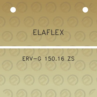 elaflex-erv-g-15016-zs