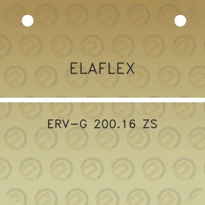 elaflex-erv-g-20016-zs