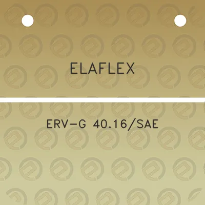 elaflex-erv-g-4016sae