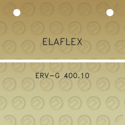 elaflex-erv-g-40010