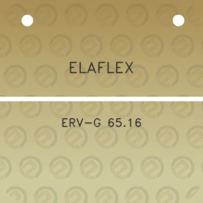 elaflex-erv-g-6516