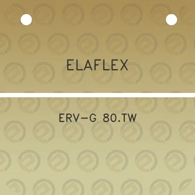 elaflex-erv-g-80tw