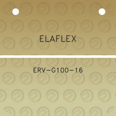 elaflex-erv-g100-16