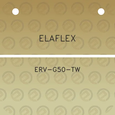 elaflex-erv-g50-tw