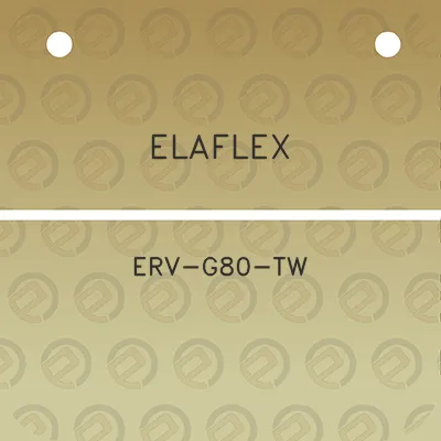 elaflex-erv-g80-tw